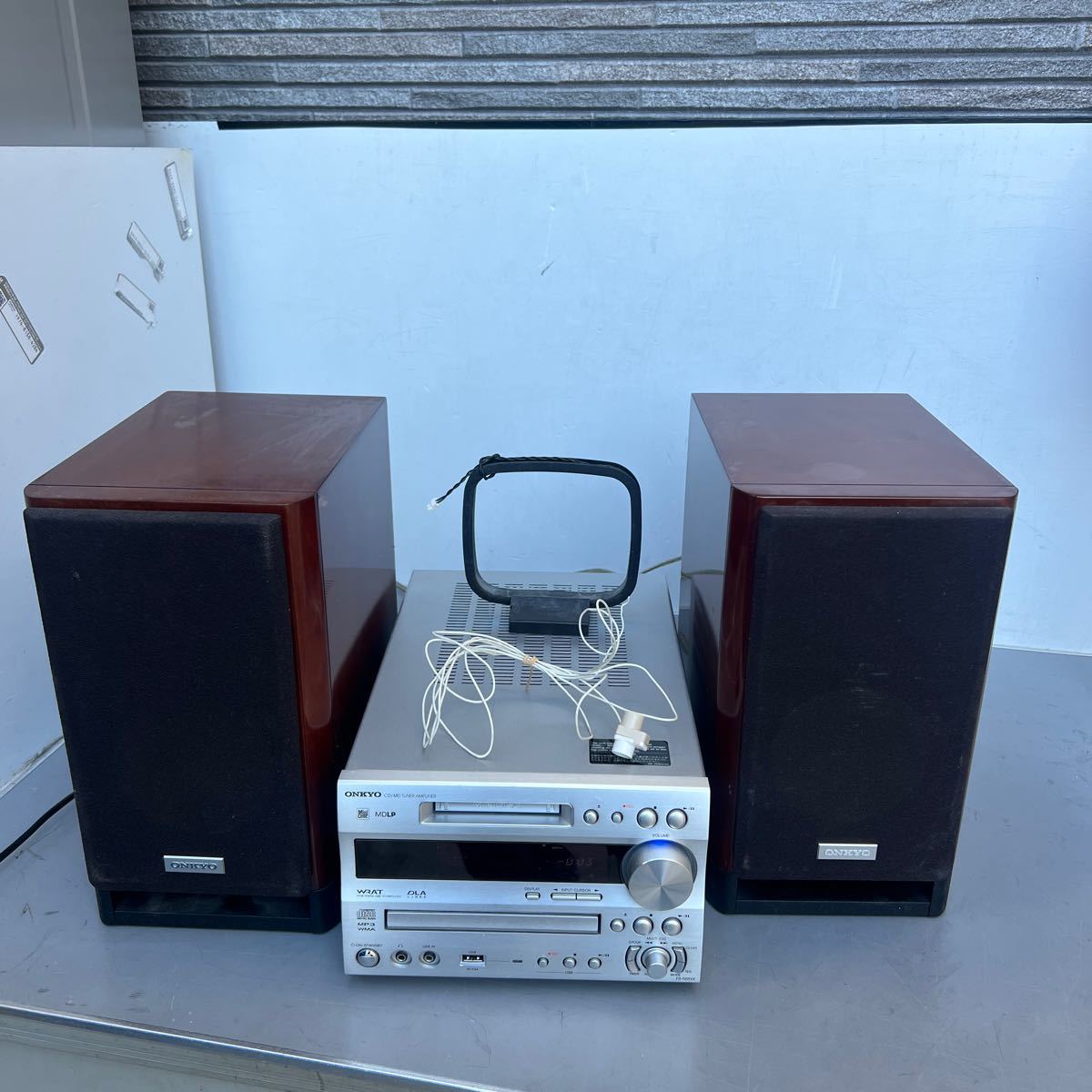 FR-N9FX オンキョー スピーカー CD⁄MD 中古・ジャンクONKYO ONKYO 動作