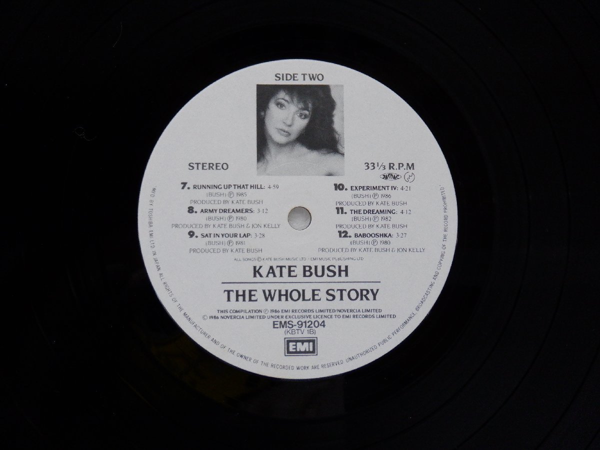 Kate Bush(ケイト・ブッシュ)「The Whole Story」LP（12インチ）/EMI