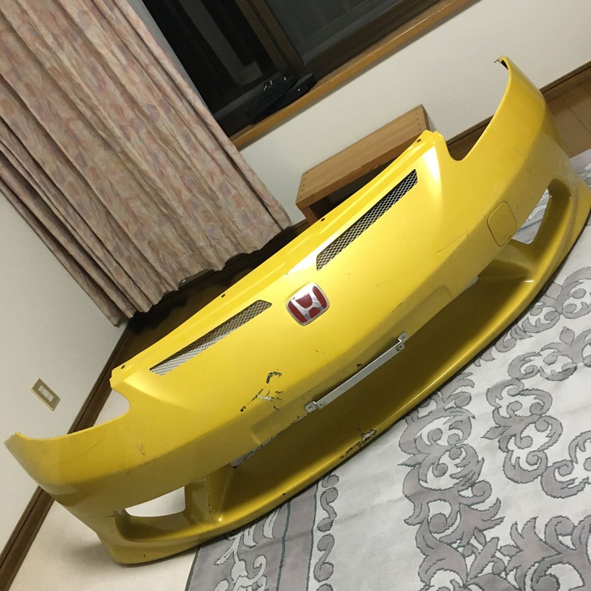 ホンダ GD フィット 社外フロントバンパー FRP NO-BLESSE 傷、割れ