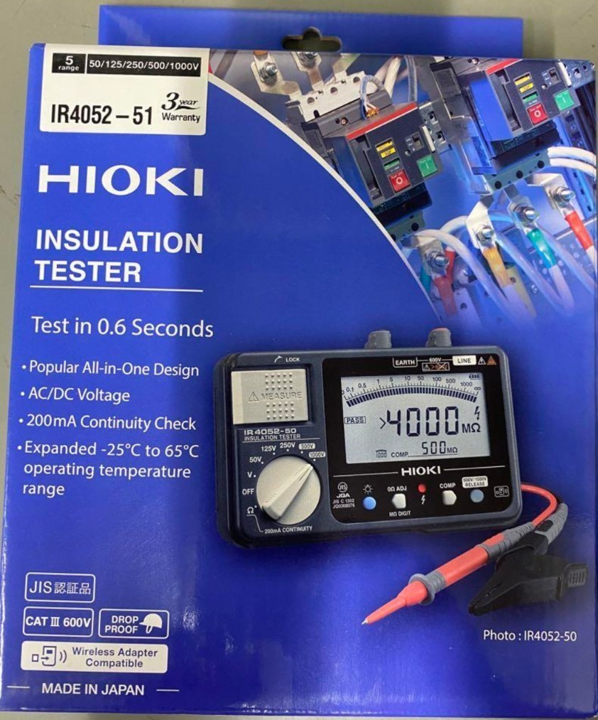 HIOKI IR4052-51 絶縁抵抗計 日置