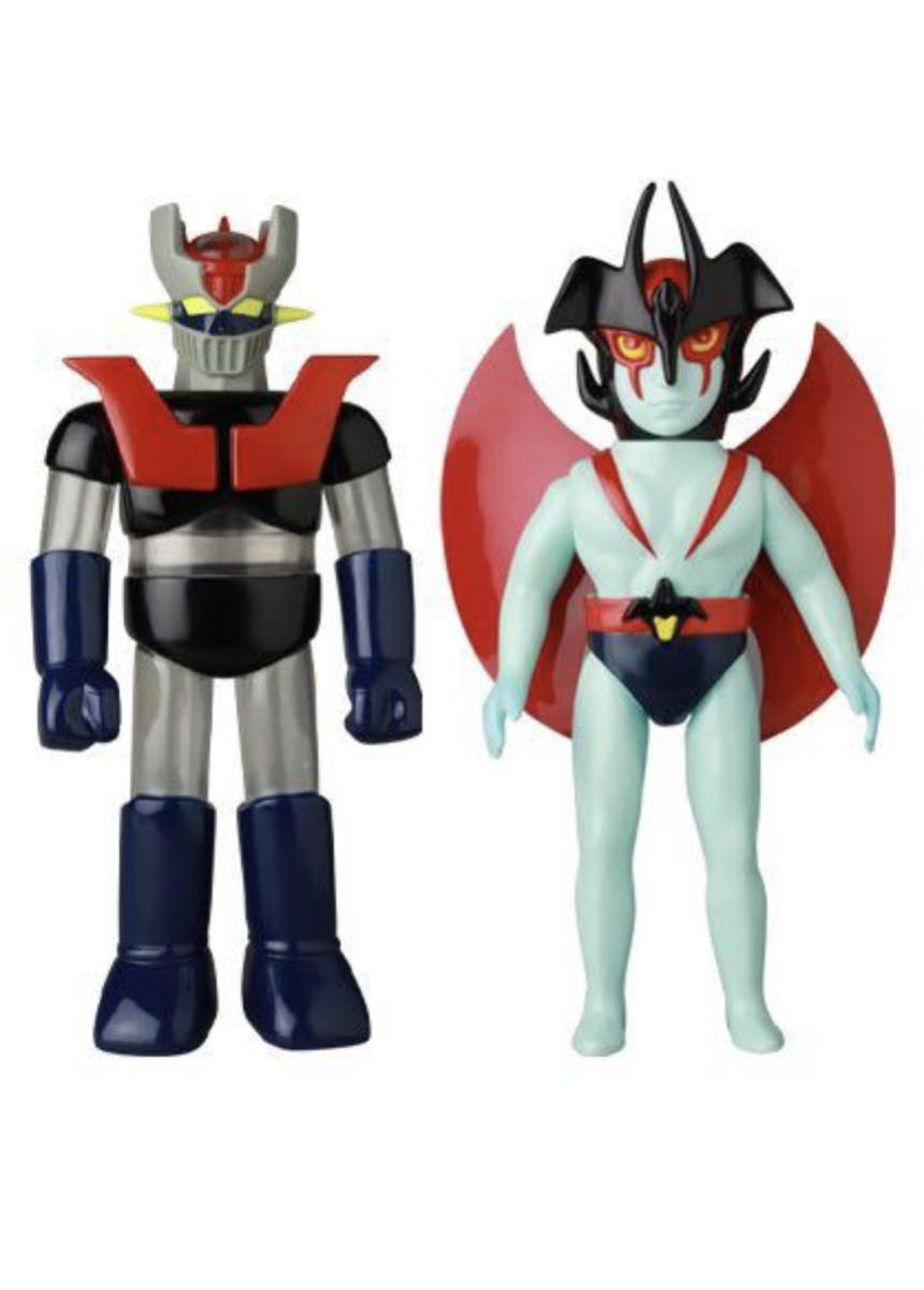 デビルマン・マジンガーZ 50th ANNIVERSARY DZ50 FINAL MEDICOMTOY ソフビマジンガーZ対 デビルマン セット（2期）