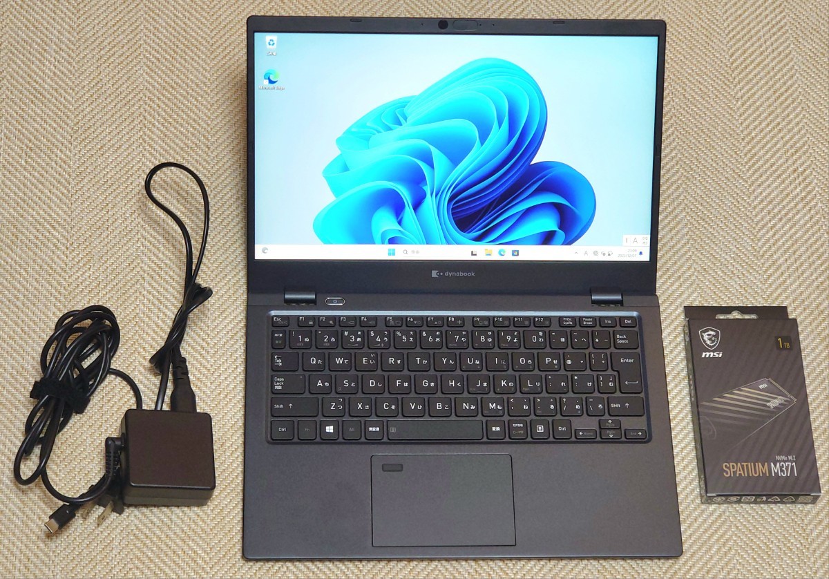 超美品 Dynabook G83/HS Core/i5/1135G7/メモリ/24GB/新品/1TB/SSD/NVMe/IPS/FHD/13.3インチ/Win11 Pro