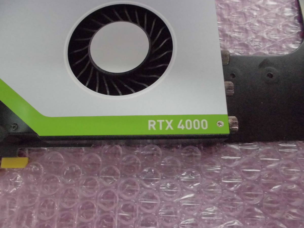 T116 NVIDIA QUADRO RTX4000 8GB グラフィックボード 動作OK 【公式通販】