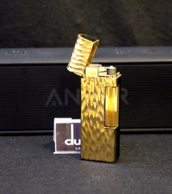 1円～ダンヒル DUNHILL ガスライター動作未確認 ジャンク 火花確認