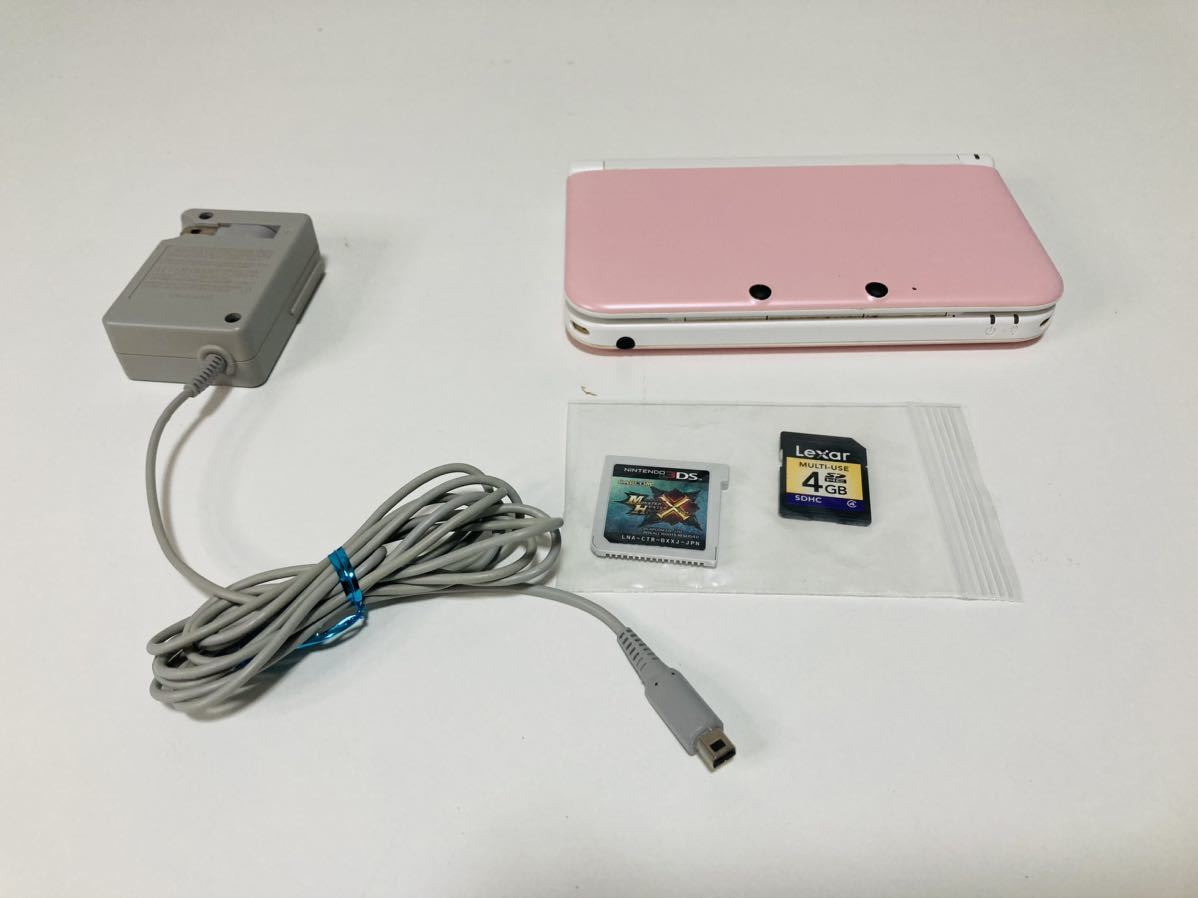 Nintendo 任天堂 3DS LL 動作確認済 (ピンク ・ホワイト