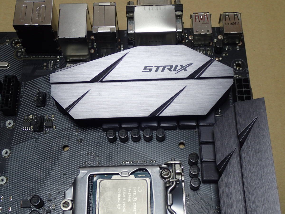 中古品 intel i7-6700k ASUS STRIX H270F GAMING Core i7 ASUS H170