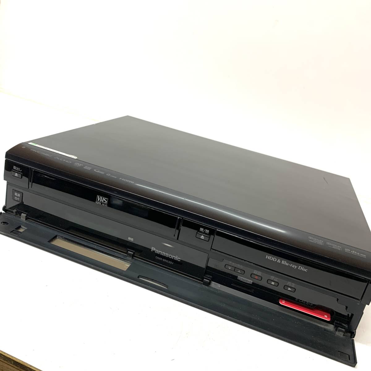 S0146 パナソニックHDD⁄VHS一体型BDレコーダー DMR-BR630V S0146