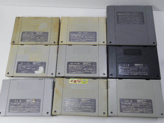 39本セット 大量！SFC⁄スーパーファミコン ソフト 箱付