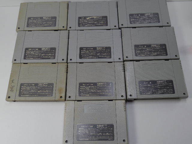 39本セット 大量！SFC⁄スーパーファミコン ソフト 箱付