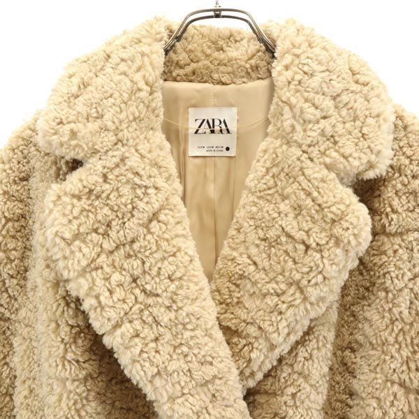 ZARA（ロングコート ・ ベージュ系）のフリマアイテム一覧 ザラ ボア