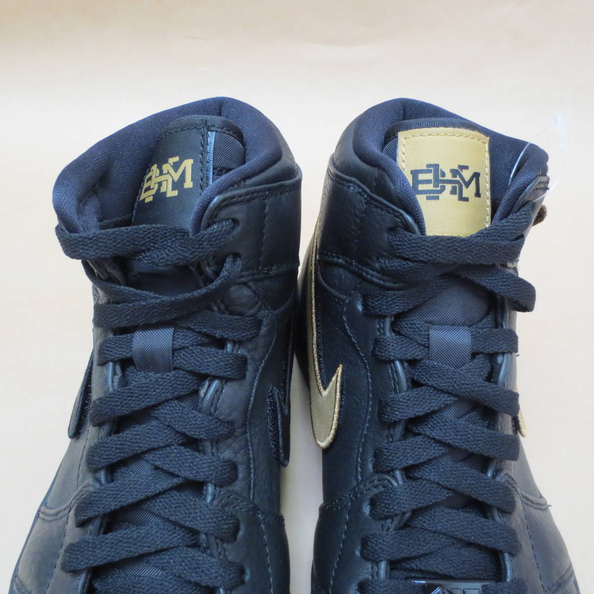 ○ ナイキ ジョーダン1 OG BHM ヴィンテージ 908656-001 AIR JORDAN 1 HIGH OG BHM 限定レアモデル 完売品 デッドストック