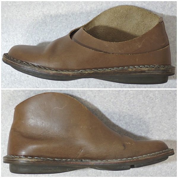 trippen トリッペン アシンメトリーカット スリッポン ゴア Fatima 37 ブラウン