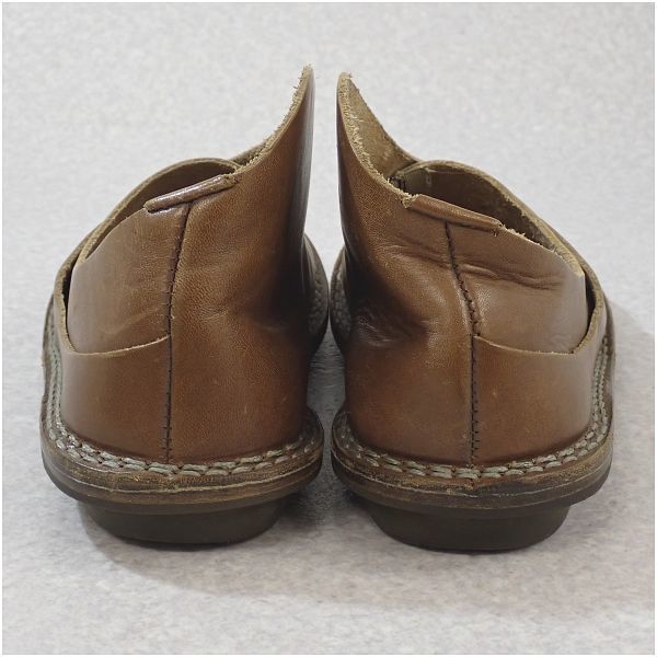 trippen トリッペン アシンメトリーカット スリッポン ゴア Fatima 37 ブラウン