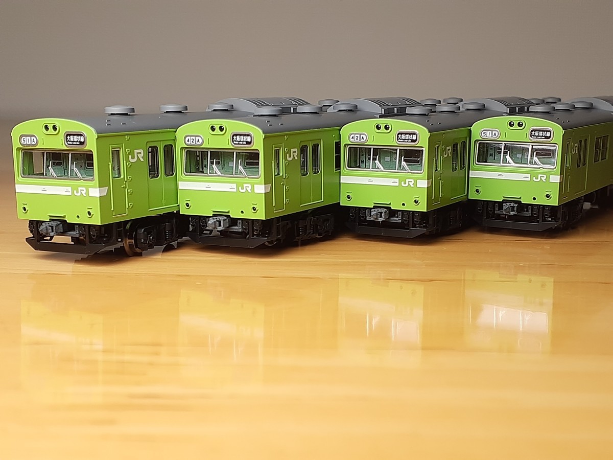 JR103系JR西日本仕様混成編成黒サッシウグイス大阪環状線タイプまとめ