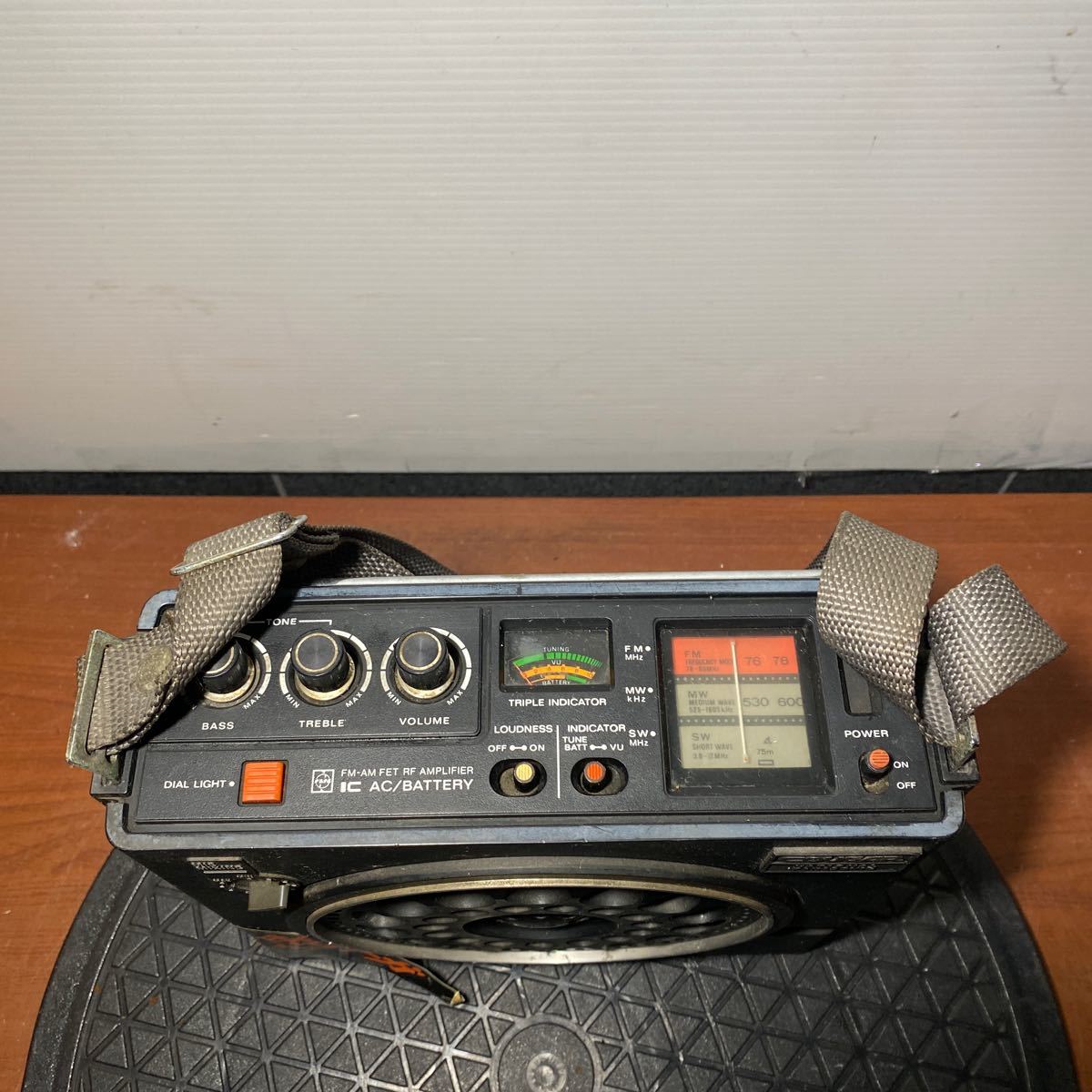 ナショナル National COUGAR Panasonic RF-2200 クーガー ラジオ