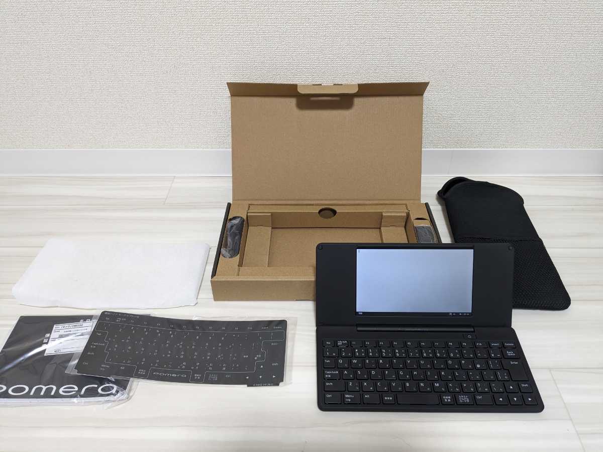 使用わずか】ポメラ DM200 pomera キングジム ケース付き