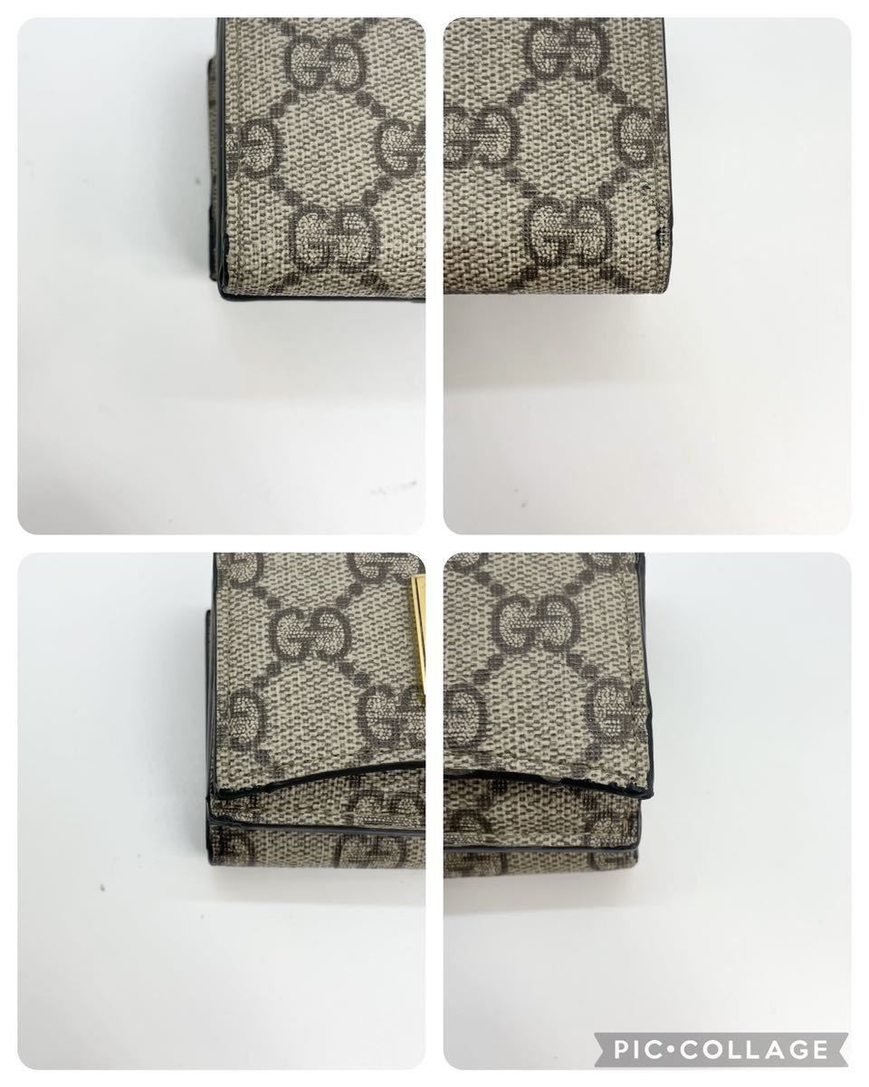 美品 限定コラボ○GUCCI グッチ BALENCIAGA バレンシアガ 折り財布 三