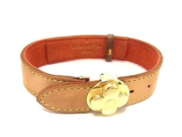 Louis Vuitton グッドラックブラスレ ベージュ バングル Louis Vuitton