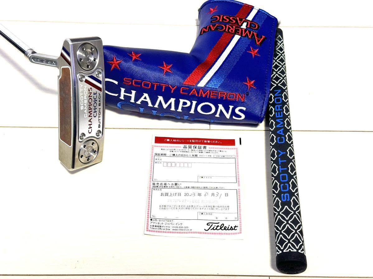 期間限定スコッティキャメロン　チャンピオンズチョイスパター ニューポート2.5Plus