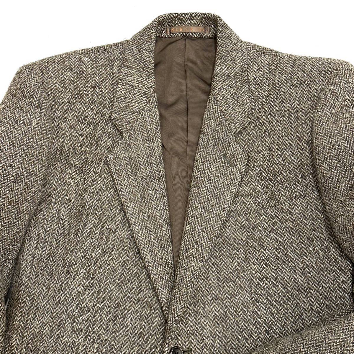 MEN'S BIGI Harris Tweed メンズビギ ハリスツイード 2B テーラード