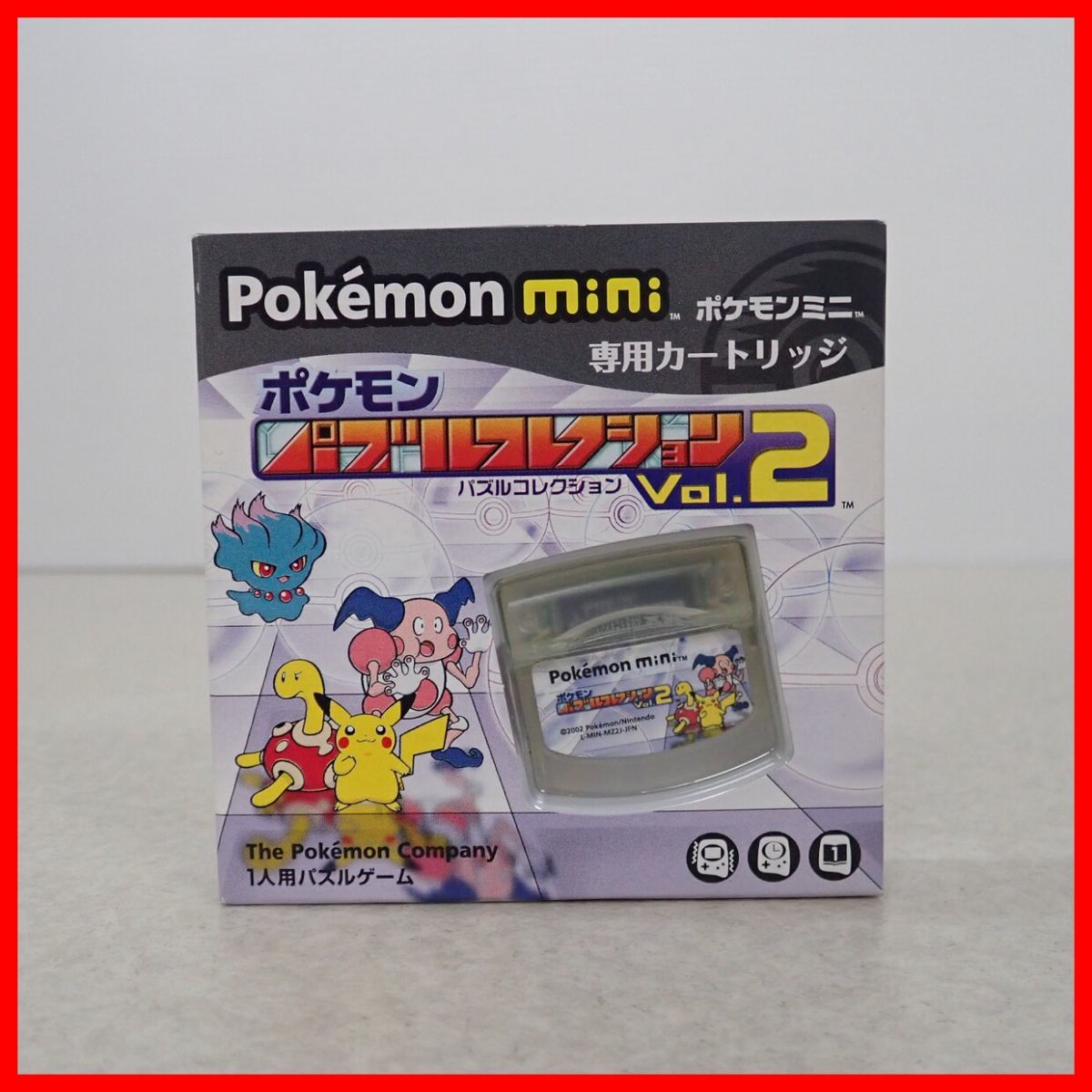 格安，送料無料 1円〜 品 Pokemon mini ポケモンミニ 専用カートリッジ パズルコレクションVol.2 任天堂 Nintendo 箱説付 PP(携帯型)｜売買されたオークション情報、yahooの商品情報をアーカイブ公開 - オークファン その他