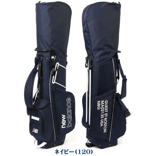 ニューバランスゴルフ キャディーバッグ ネイビー 軽量 ニューバランス