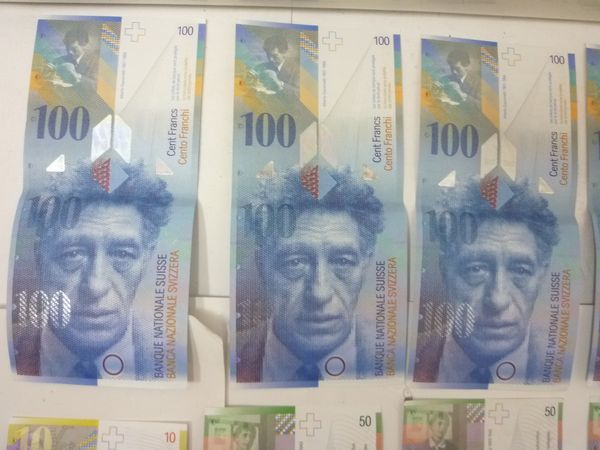 スイス旧紙幣 計CHF650スイスフラン分 計15枚 スイス連邦 Swiss
