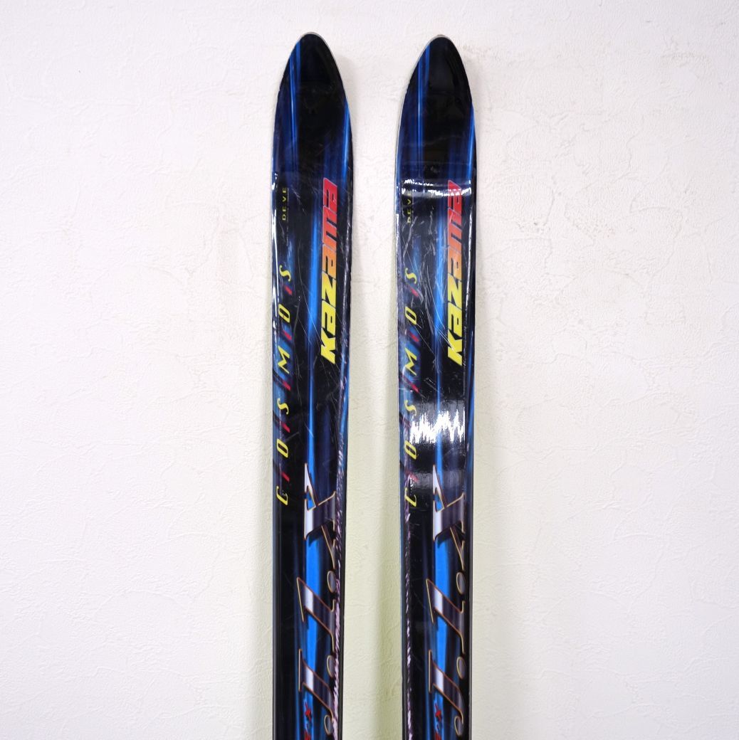 カザマ KAZAMA COSMOS 185cm センター65mm ビンディング Voile ボレー 3ピン テレマーク スキー アウトドア カザマ KAZAMA COSMOS 185cm センター65mm ビンディング Voile ボレー