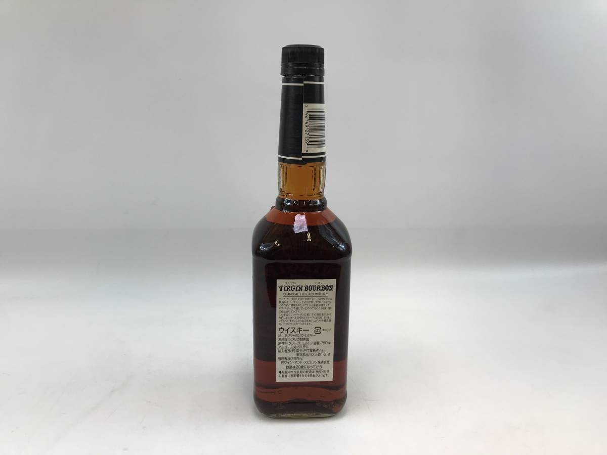 ☆ 古酒未開栓【VIRGIN BOURBON】ヴァージン バーボン 7年 50.5% 750ml
