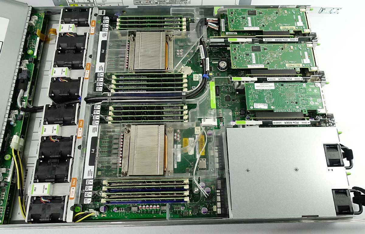 OS無し 1Uラックサーバー SUN ORACLE SERVER X4-2 SF1EP/Xeon E5-2697 V2 x2基/メモリ ...
