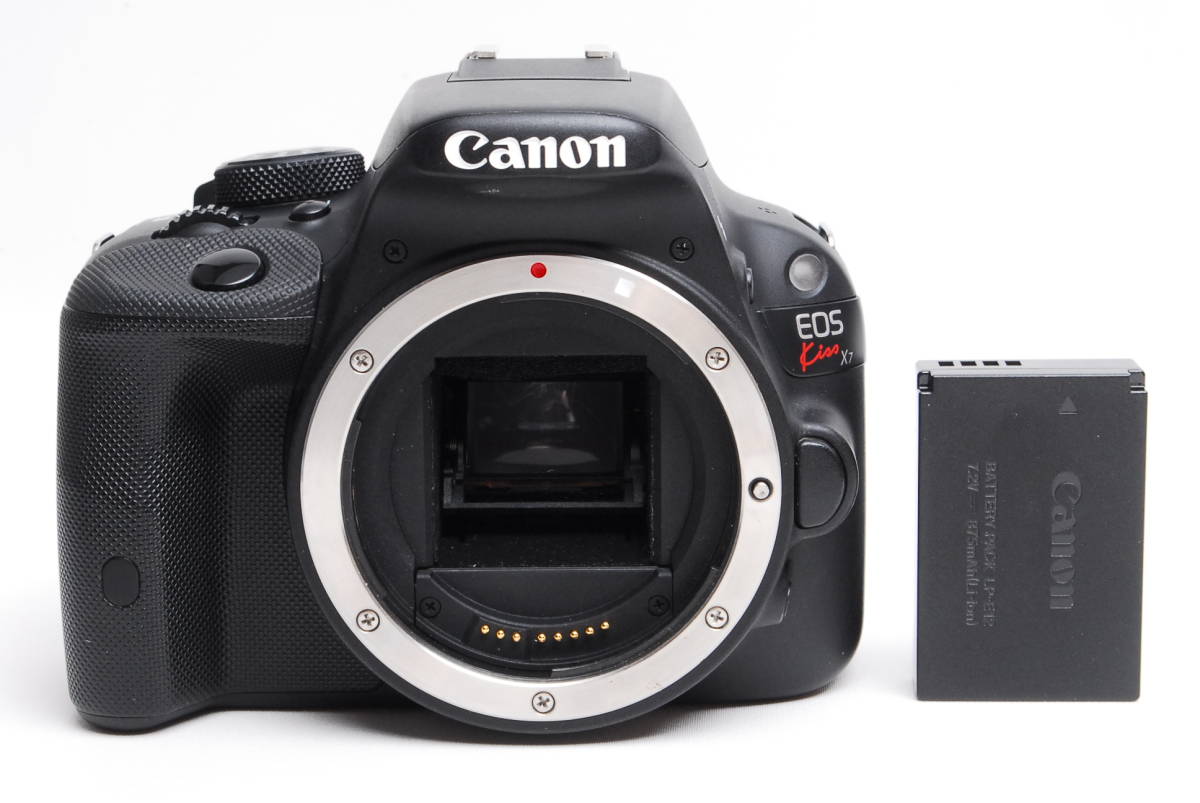 EOS Kiss X7 在庫 X7(ホワイト) ダブル 1円～【訳アリ】キャノン Canon 