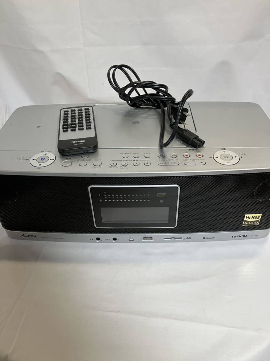 東芝 TOSHIBA Aurex TY-AH1000 オーディオ ラジオ SD/USB/CDラジオ