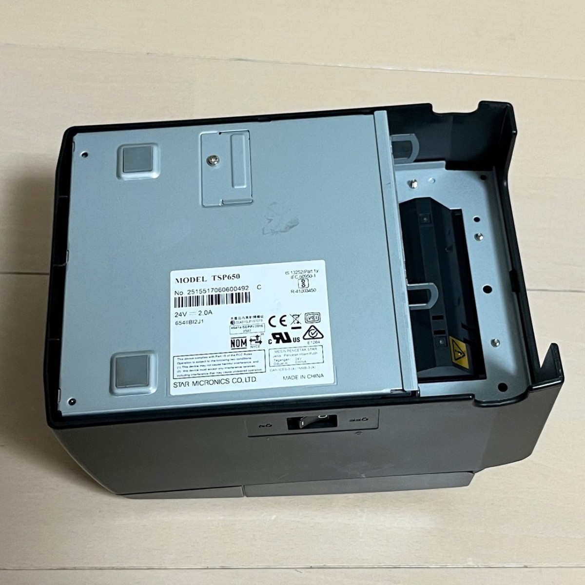 スター精密 サーマルレシートプリンタ TSP650