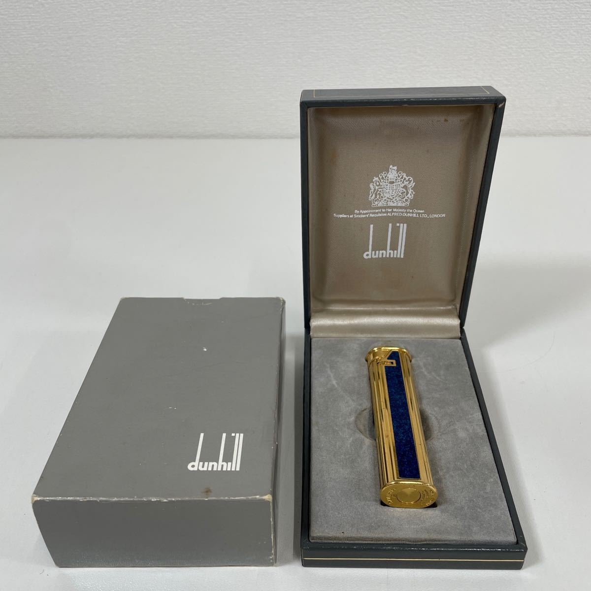 100%新品，豊富な Z dunhill ダンヒル ガスライター ドレス ラピスラッカー ゴールド ガス(ダンヒル)｜売買されたオークション情報、yahooの商品情報をアーカイブ公開 - オークファン ダンヒル