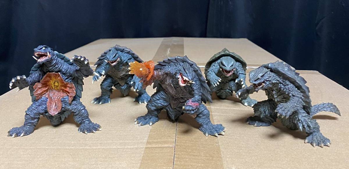 アートスピリッツ 激造 平成ガメラ編 全5種 セット アートスピリッツ