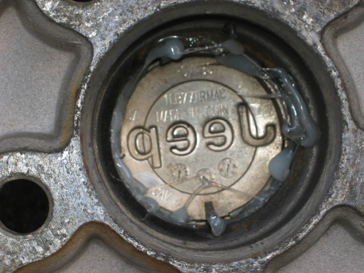 コンパス 18インチ - 中古ホイール MK系 令 ◆◇Jeep コンパス リミテッド純正 18インチAW ABA-MK4924◇◆