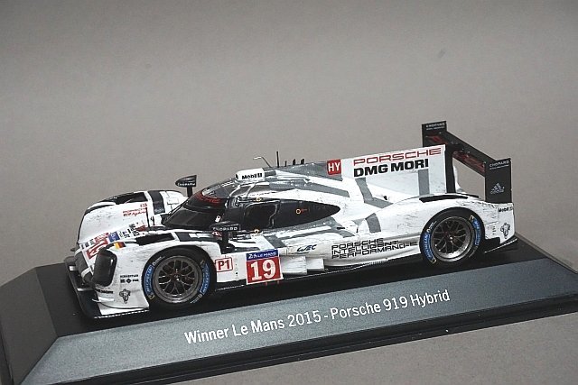 Spark スパーク 1/43 Porsche ポルシェ 919 ハイブリッド 2015 #19