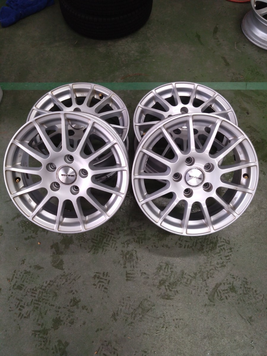 格安スタート１５×６J　PCD112 5穴 ゴルフ　ビートル　アウディ等　社外アルミホイール　スタッドレス用に