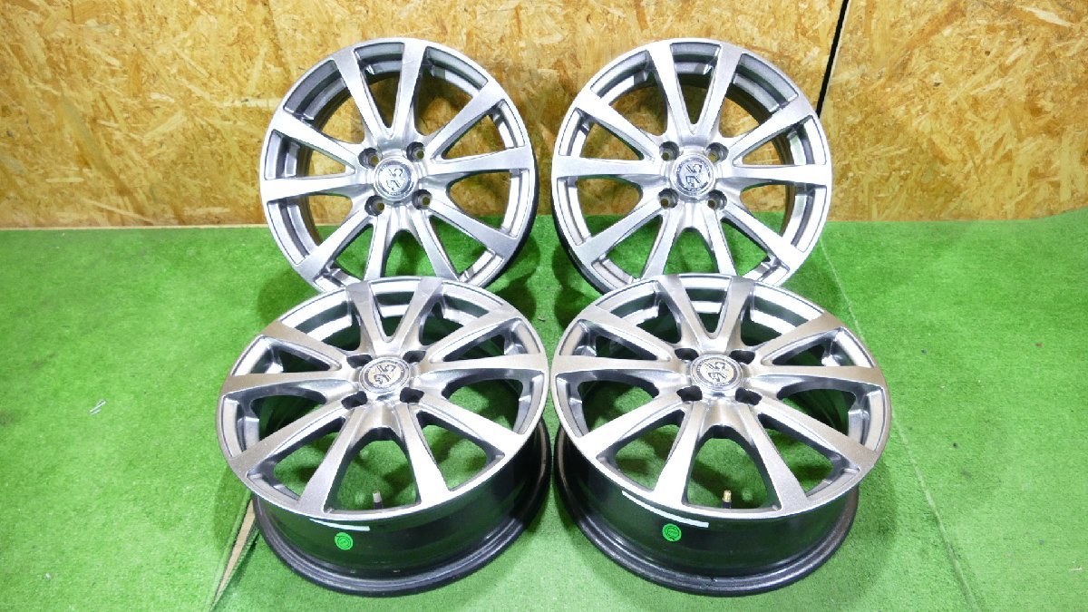 R5840IS T.R.G. 15インチ アルミ ホイール 15×5.5J+43 100/4H ハブ67