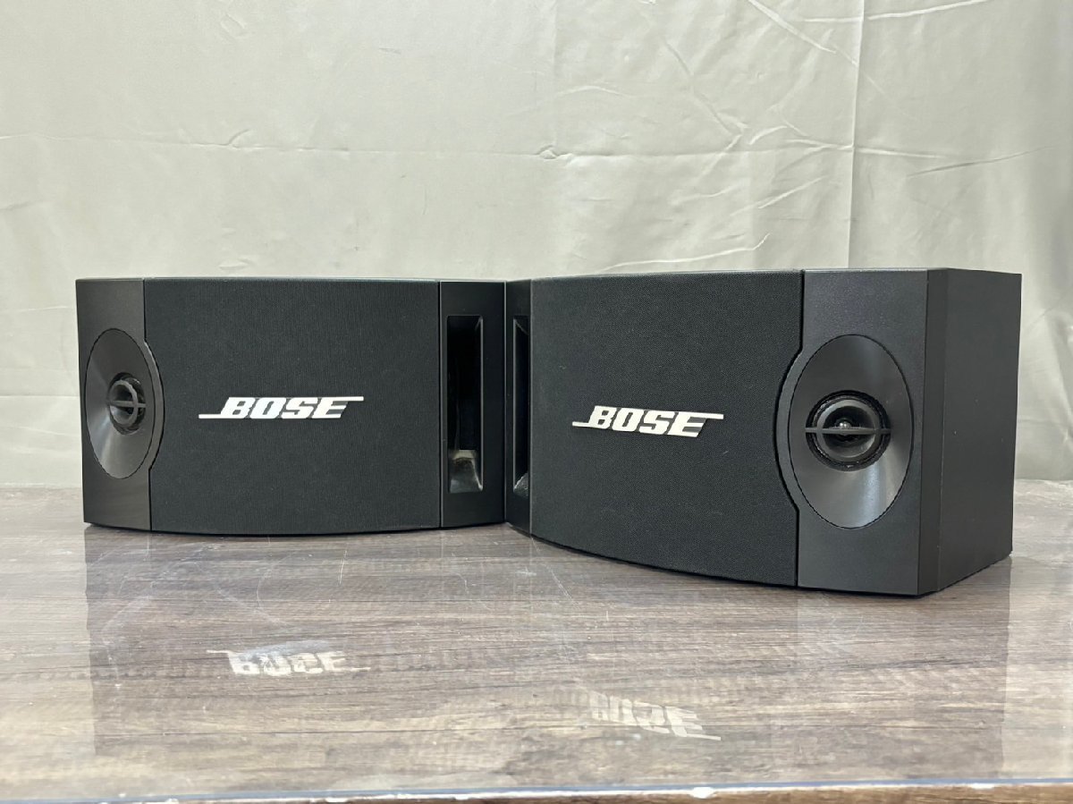 △8797 中古品 オーディオ機器 スピーカー BOSE 201 ペア ボーズ