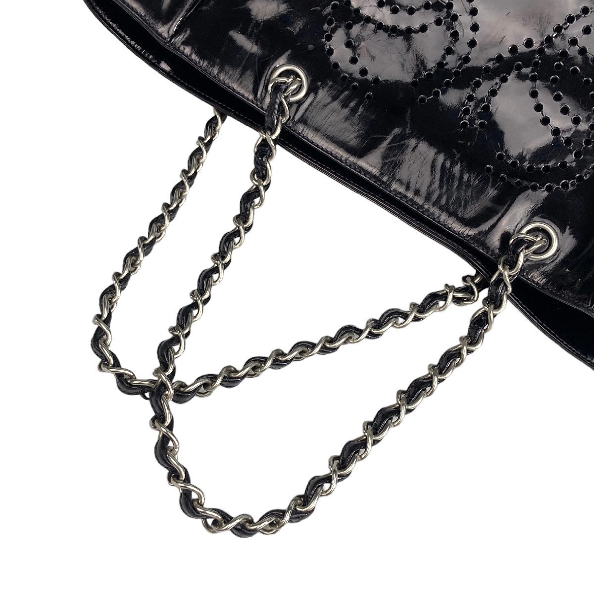 1円～】シャネル CHANEL バッグ ハンドバッグ トートバッグ エナメル 