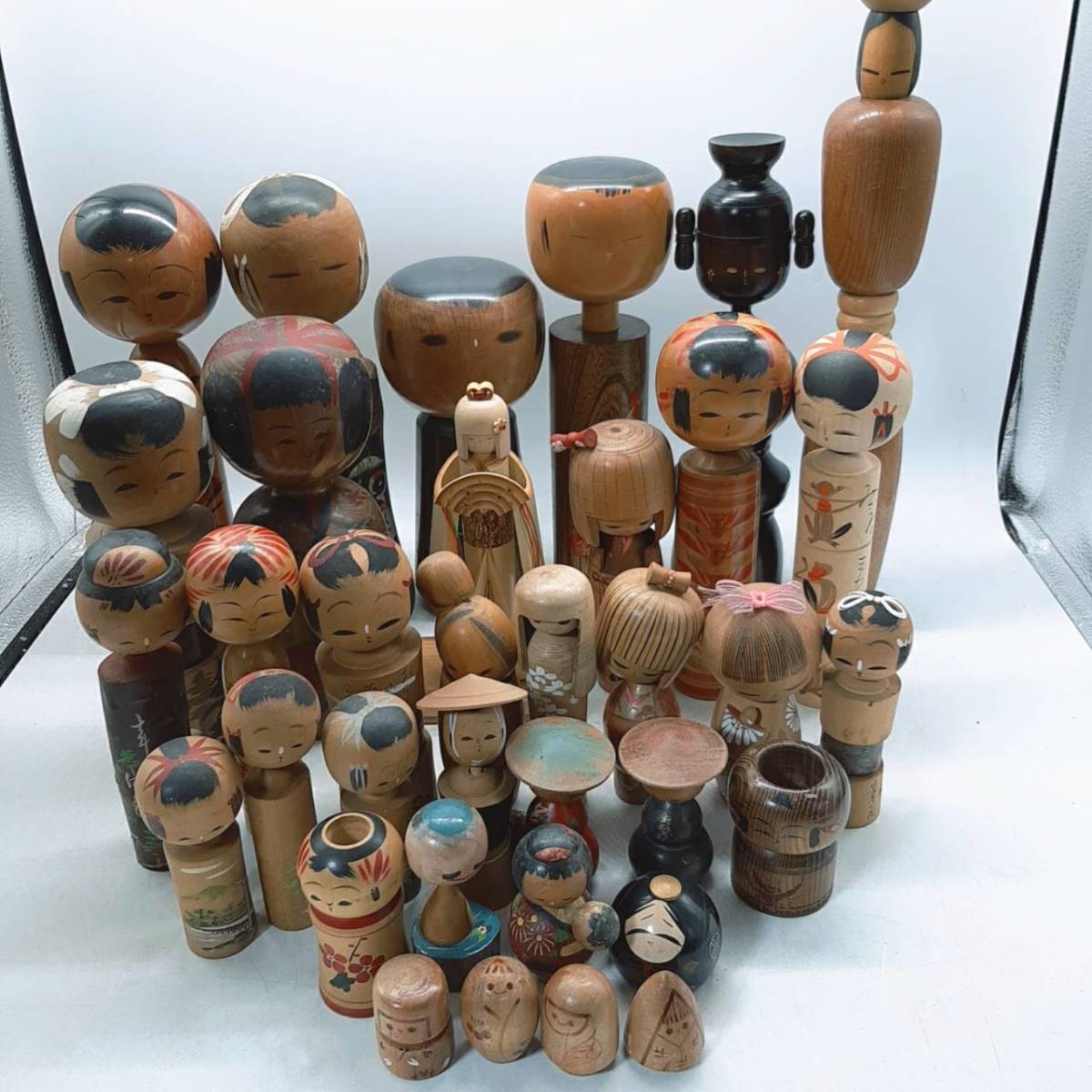 □郷土玩具⁄伝統工芸□創作こけし□三平⁄山中三平□USED品□ □郷土