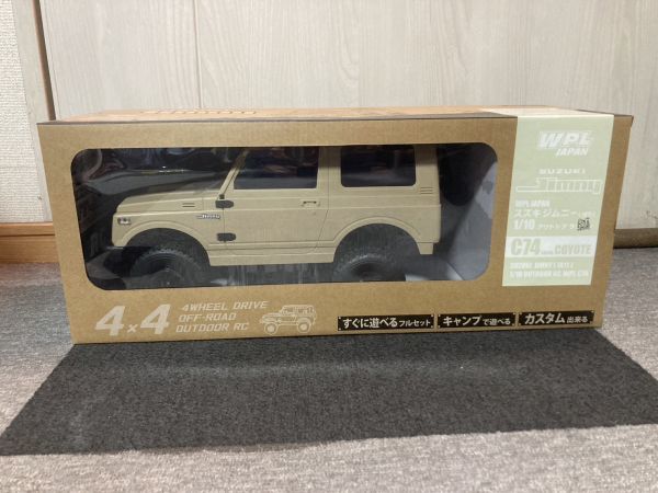 【送料無料】WPL JAPAN　1/10 C74　スズキ ジムニー JA11 SYZUKI JIMNY OUTDOOR RC 4WD クローラー