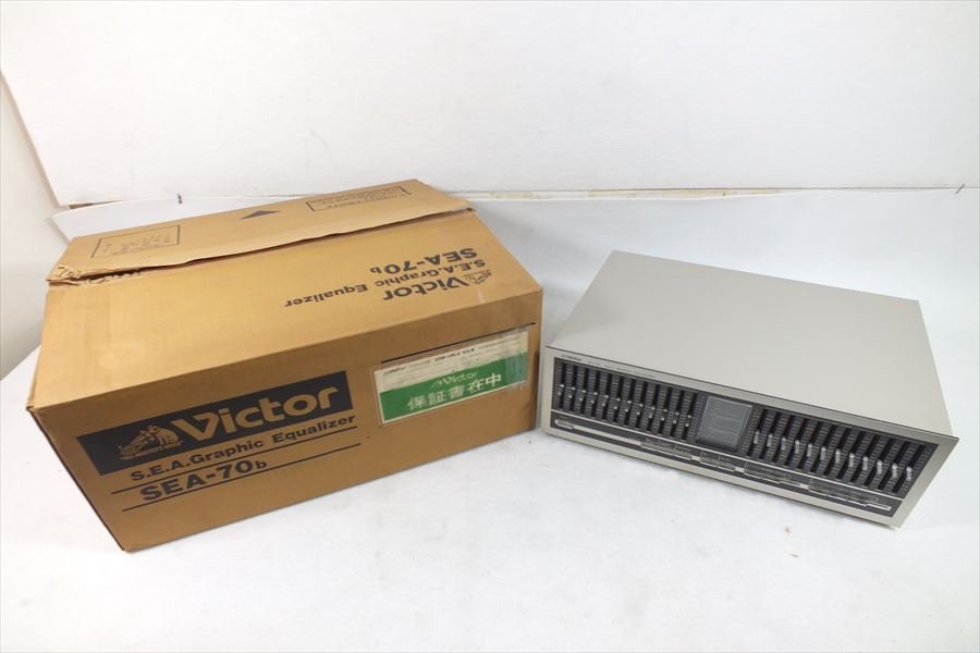 ビクター Victor SEA-70 グラフィックイコライザー sea-70」の落札相場