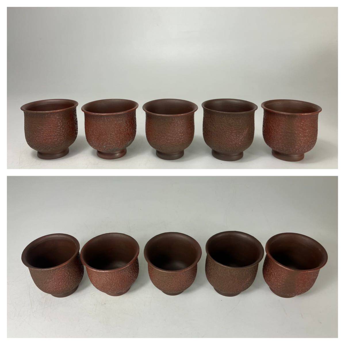 人気，お買い得 古備前焼 藤原楽山 茶道具 急須 茶器 五客 番茶器 玉露