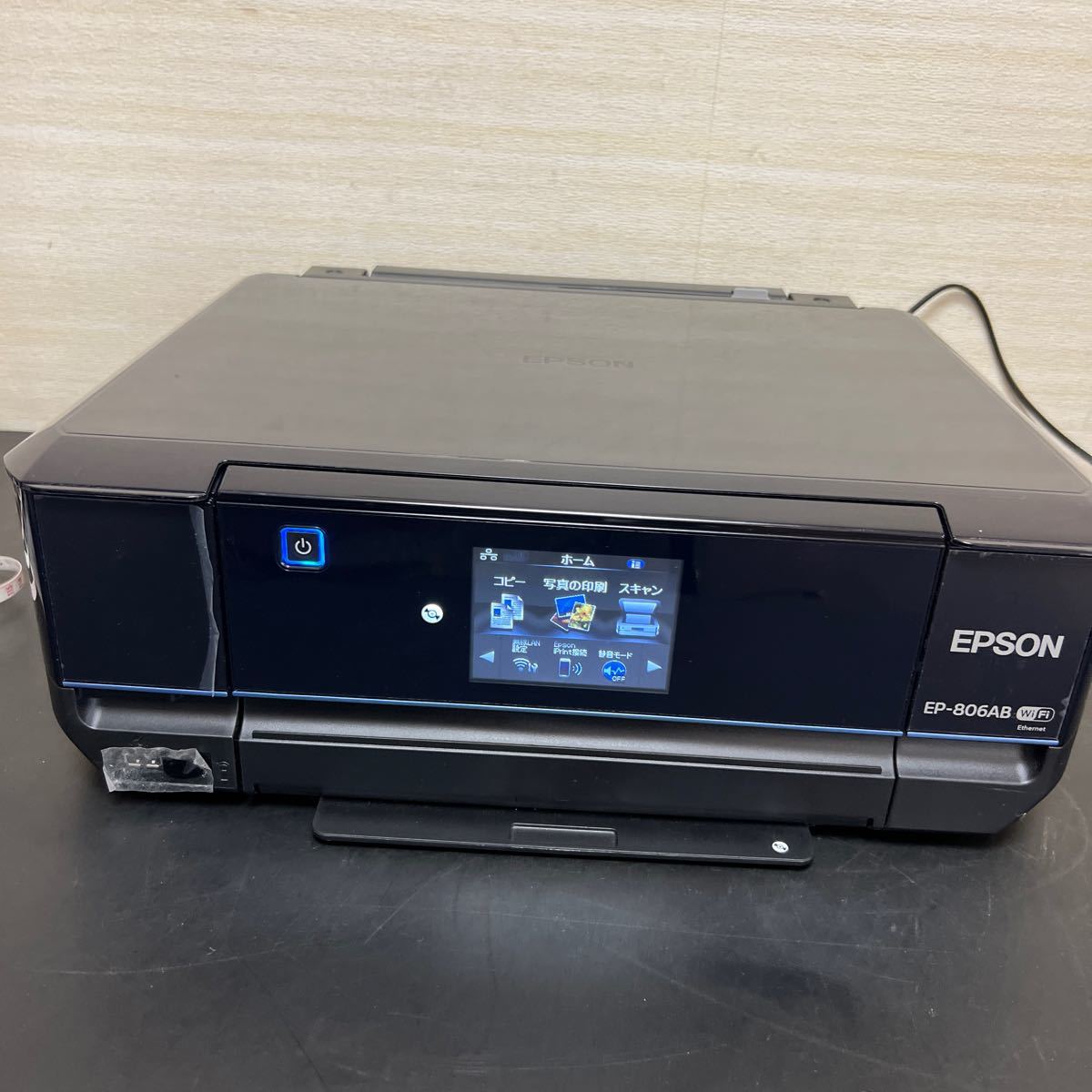 k12-57 EPSON エプソン インクジェットプリンター EP-806AB 通電可