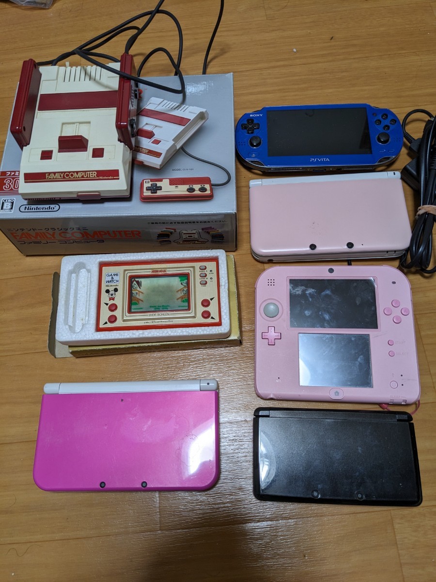 ジャンク ゲームハード まとめ売り 動作未確認 Nintendo New3DSLL