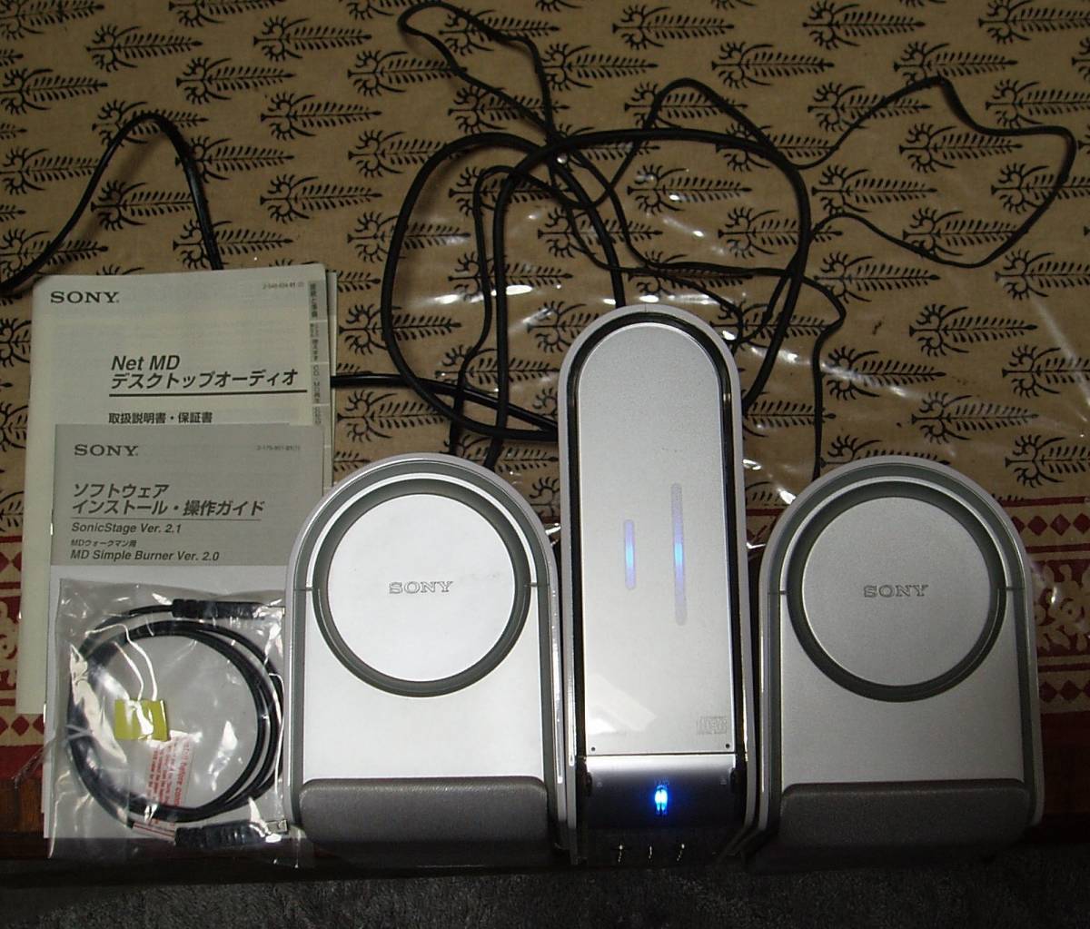 極美DE完動品】SONY MD CDミニコンポ LAM-Z05 ホワイト！ 希少