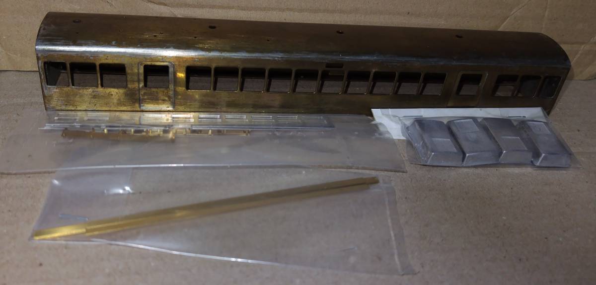 メーカー不明　京阪旧3100形　キット組み立て途中　ジャンク