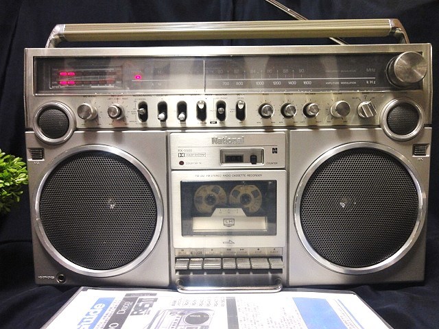 ♪♪昭和銘機 整備清掃済 National 「Disco MAC」 RX-5500 動作美品